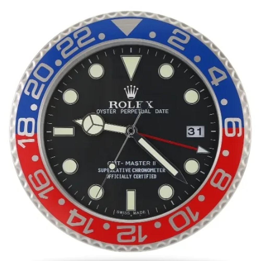Luxury Wall Clock | Pepsi Color
