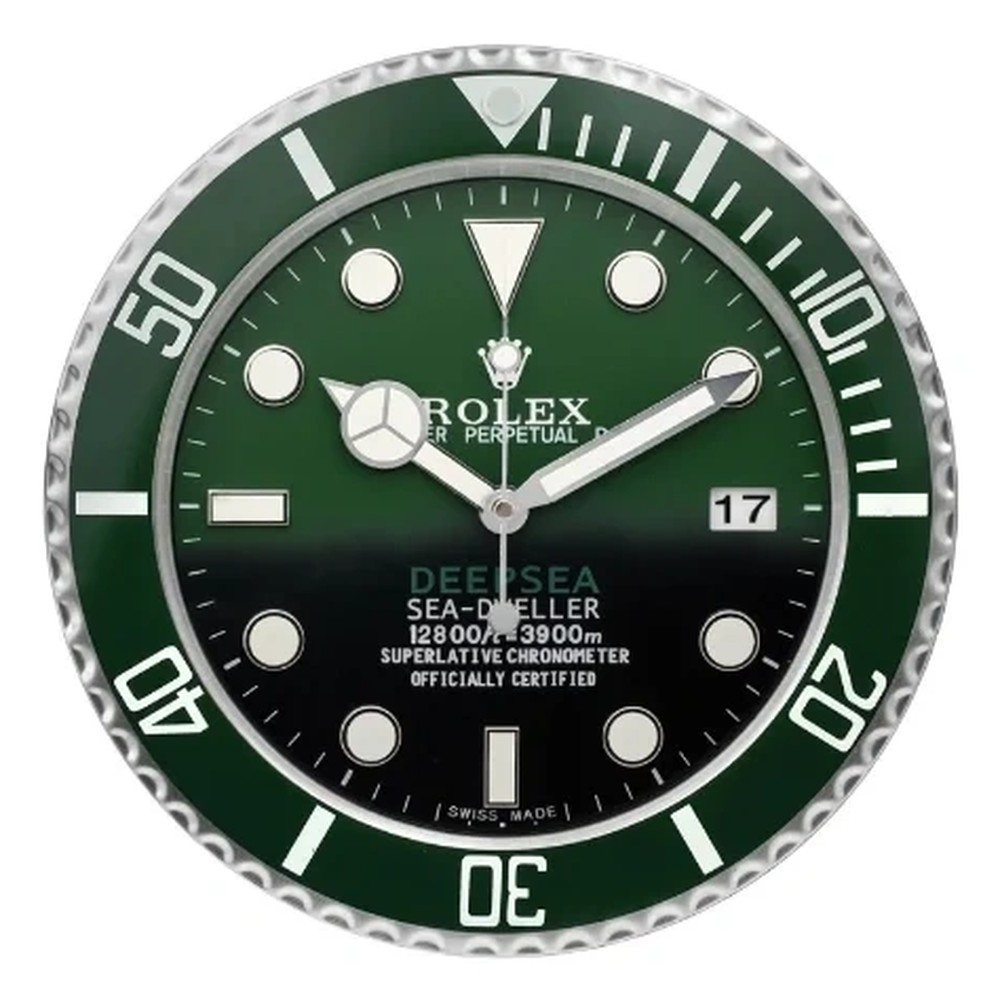 Luxury Wall Clock | Sea Green