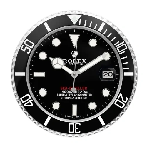 Luxury Wall Clock | Sea Black luxury wall clock