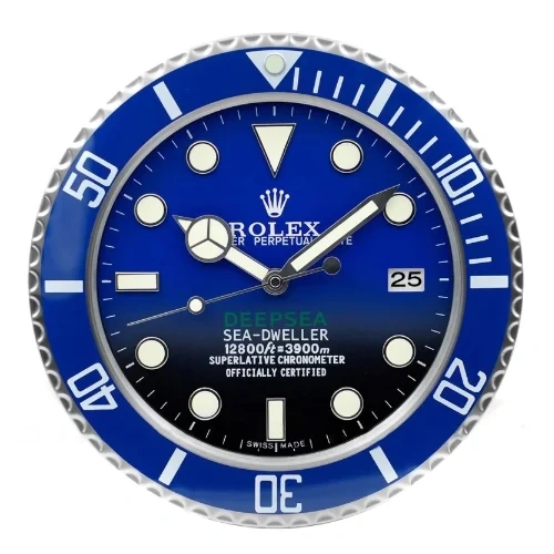 Luxury Wall Clock | Sea Blue luxury wall clock