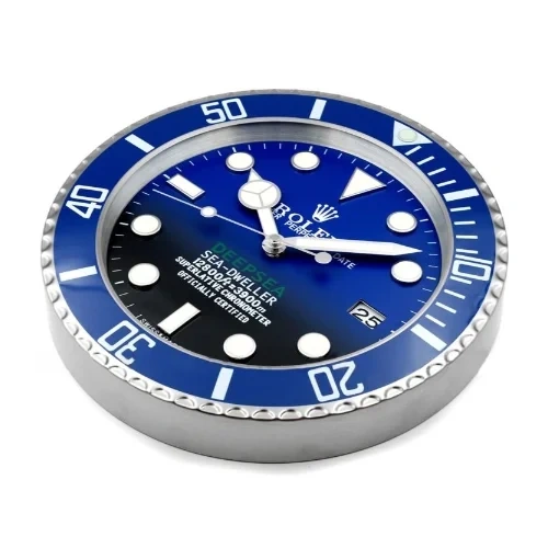 Luxury Wall Clock | Sea Blue