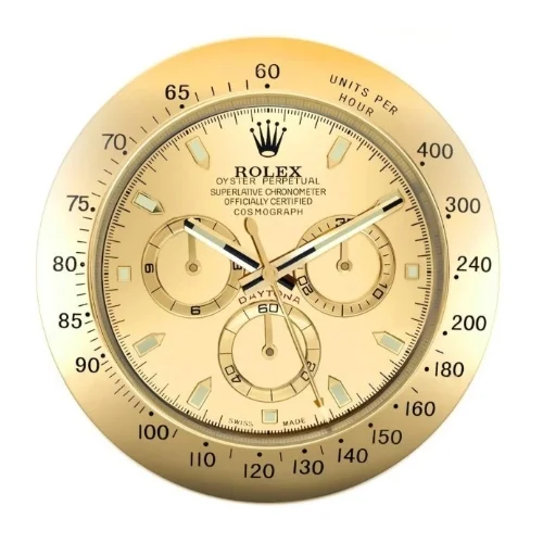 Luxury Wall Clock | Day Gold
