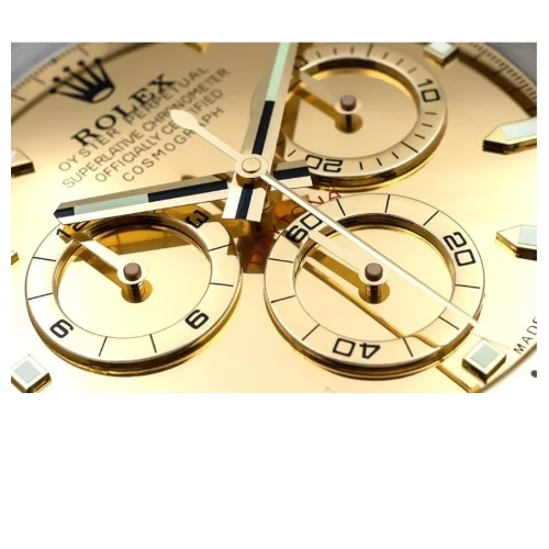 Luxury Wall Clock | Day Gold