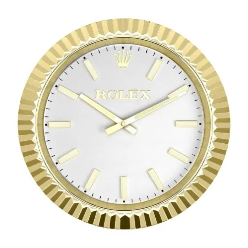 Date Classic Wall Clock | Gold luxury wall clock