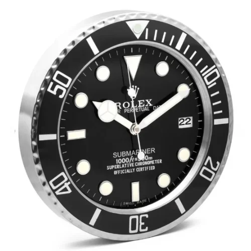 Luxury Wall Clock | Sub Black Color