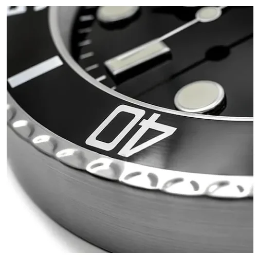 Luxury Wall Clock | Sub Black Color