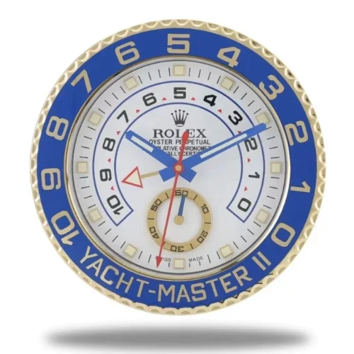 Luxury Wall Clock | Yacht White & Blue Color luxury wall clock
